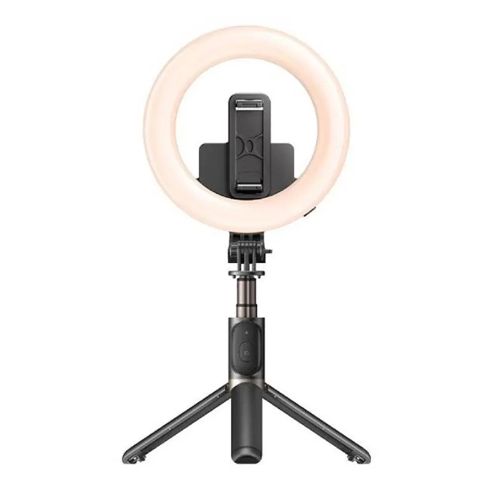 Yesido SF12 Selfie Stick with 9" Ring Light