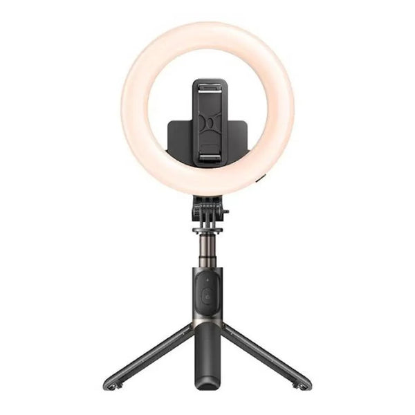 Yesido SF12 Selfie Stick with 9" Ring Light