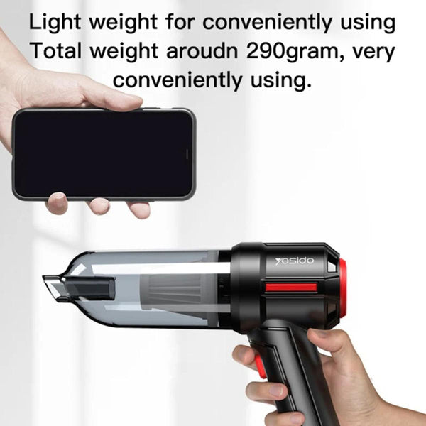 YESIDO VC03 Compact Wireless Handheld Vacuum