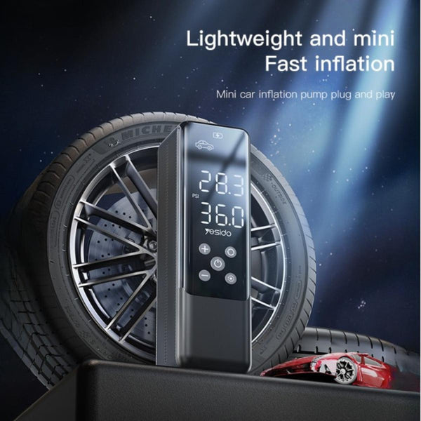 YESIDO VC05 Smart Digital Car Air Inflation Pump