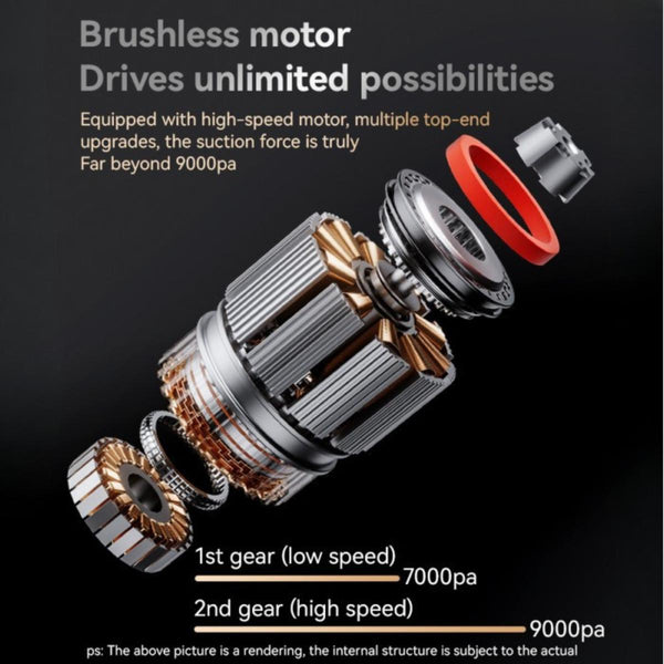 YESIDO VC08 2-in-1 Car Vacuum Cleaner