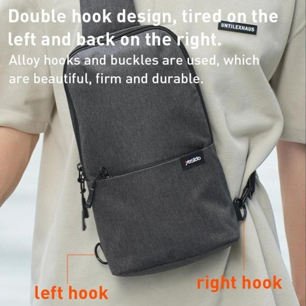 YESIDO WB33 Water-Repellent Crossbody Shoulder Bag
