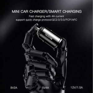 YESIDO Y38 USB Fast Charge Car Power Adapter