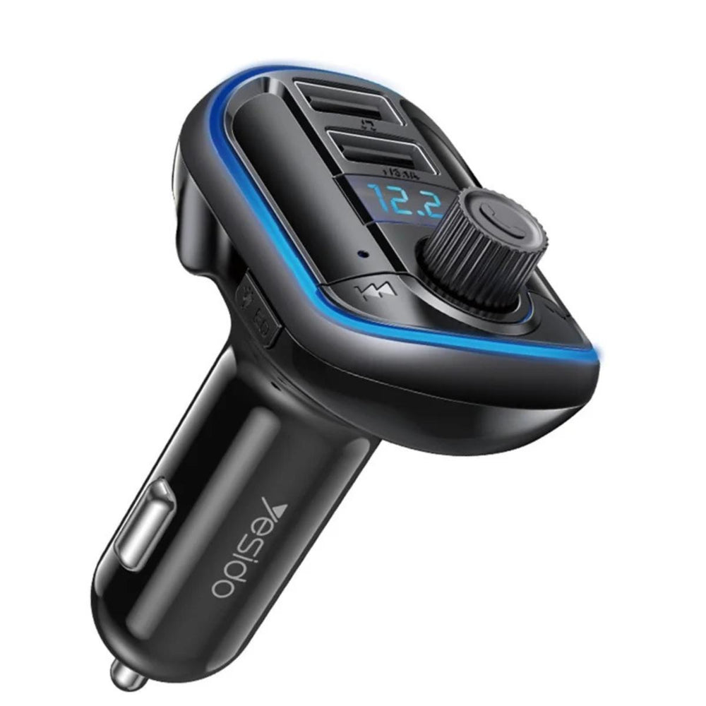 YESIDO Y44 Bluetooth FM Transmitter Car Audio Adapter