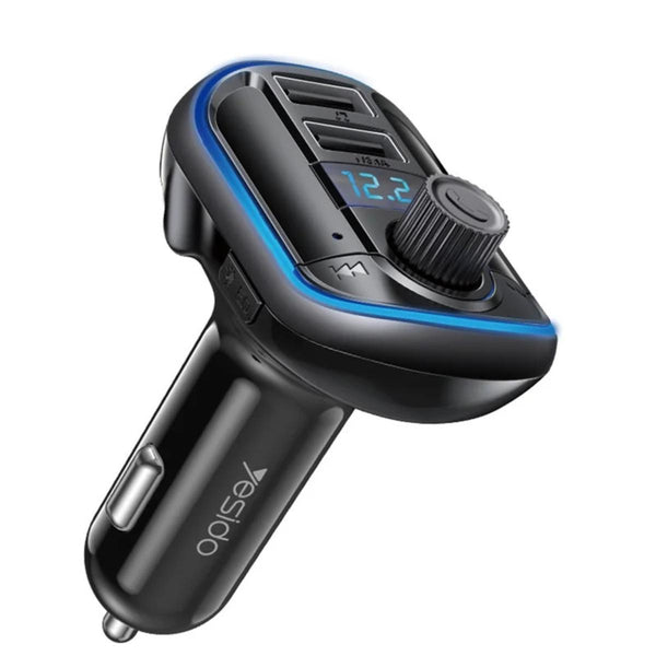 YESIDO Y44 Bluetooth FM Transmitter Car Audio Adapter
