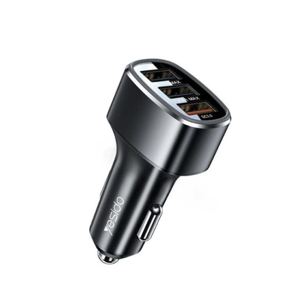 YESIDO Y46 Triple USB Fast Charging Car Adapter