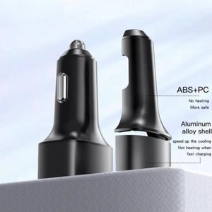 YESIDO Y46 Triple USB Fast Charging Car Adapter