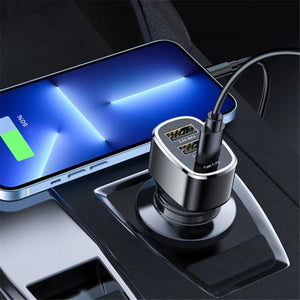YESIDO Y47 49W Triple-Port Car Fast Charger