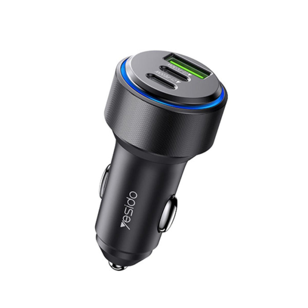 YESIDO Y50 Triple-Port High-Speed Car Charger