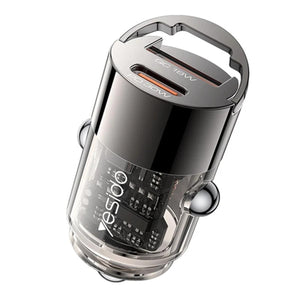 YESIDO Y68 Dual Port PD & QC Fast Charging Car Charger