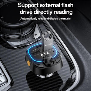 YESIDO Y70 Bluetooth 5.3 FM Transmitter Car Charger