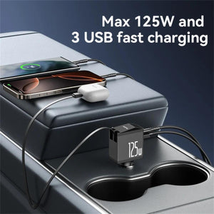 YESIDO Y71 125W Multi-Port Fast Charging Car Charger