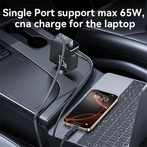 YESIDO Y71 125W Multi-Port Fast Charging Car Charger