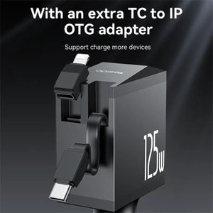 YESIDO Y71 125W Multi-Port Fast Charging Car Charger