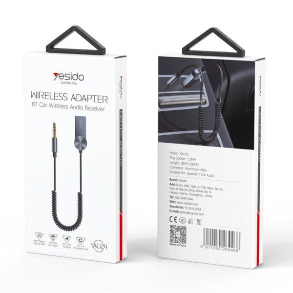 YESIDO YAU24 2-in-1 Bluetooth Audio Adapter