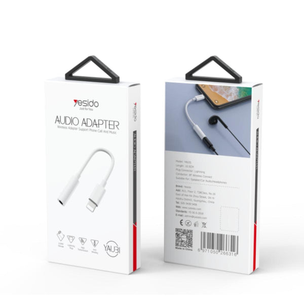 YESIDO YAU31 Lightning to 3.5mm Audio Adapter