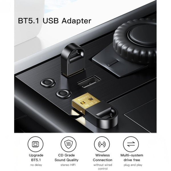 YESIDO YAU34 Mini USB Bluetooth 5.1 Adapter