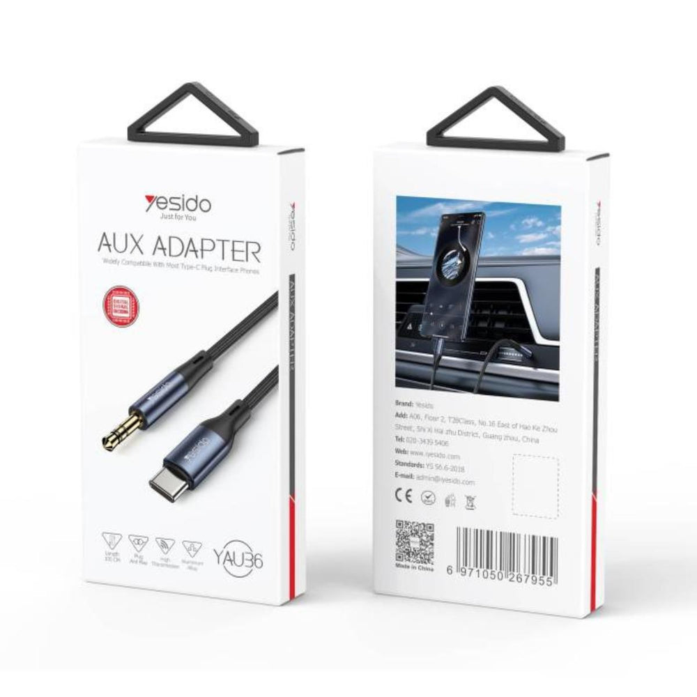 YESIDO YAU36 Type-C to 3.5mm Audio Cable