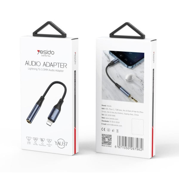 YESIDO YAU37 Lightning to 3.5mm Audio Adapter Cable