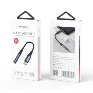YESIDO YAU38 Compact Type-C to 3.5mm Audio Cable