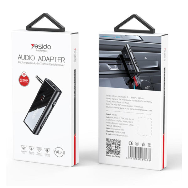 YESIDO YAU41 2-in-1 Bluetooth Transmitter & Receiver