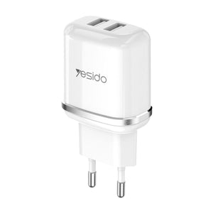 YESIDO YC26 Dual USB Fast Charging Adapter