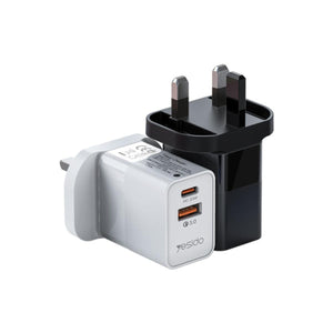 YESIDO YC32 20W Dual-Port Fast Charger