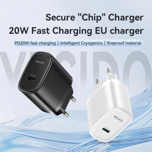 YESIDO YC57C 20W USB-C Fast Charging Adapter