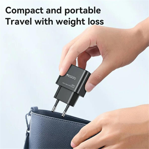 YESIDO YC62 25W GaN PD Fast Charging Adapter