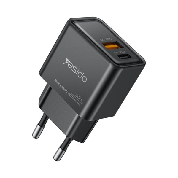 YESIDO YC64 30W GaN Dual-Port Fast Charger