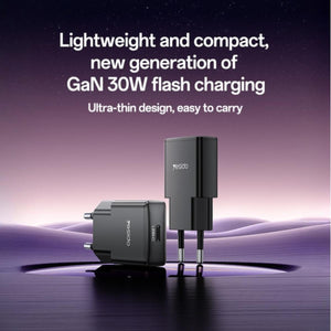 YESIDO YC74 30W GaN Ultra-Thin Fast Charger
