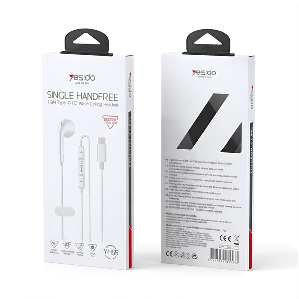 YESIDO YH55 Type-C Single Ear HD Calling Headset