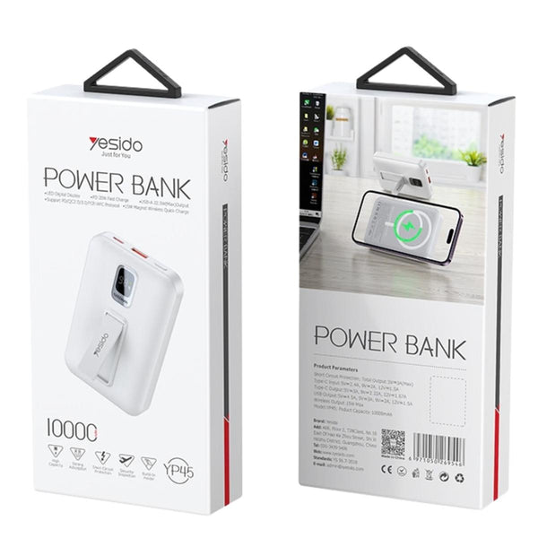 YESIDO YP45 Magnetic Wireless Power Bank
