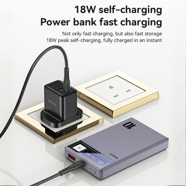 YESIDO YP61 Magnetic Wireless Fast Power Bank
