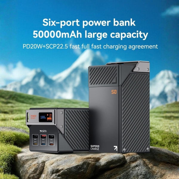 YESIDO YP63 High-Capacity Fast Charging Power Bank