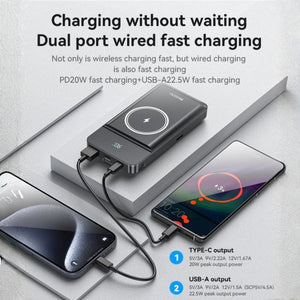 YESIDO YP69 6-in-1 Magnetic Wireless Power Bank
