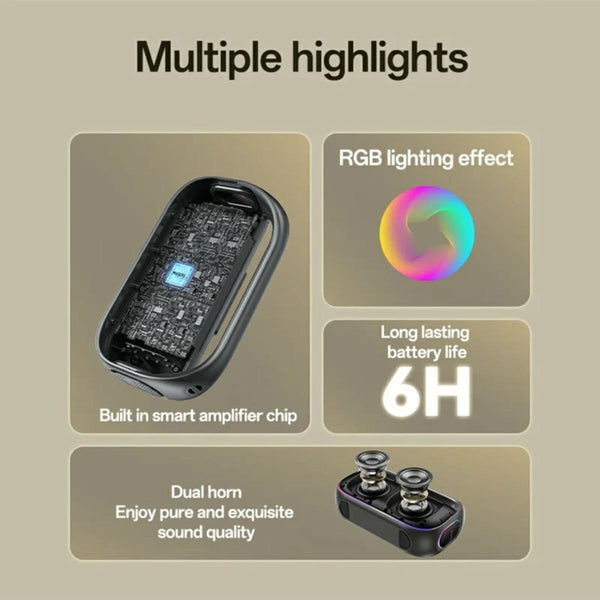 YESIDO YSW31 Waterproof TWS Bluetooth Speaker