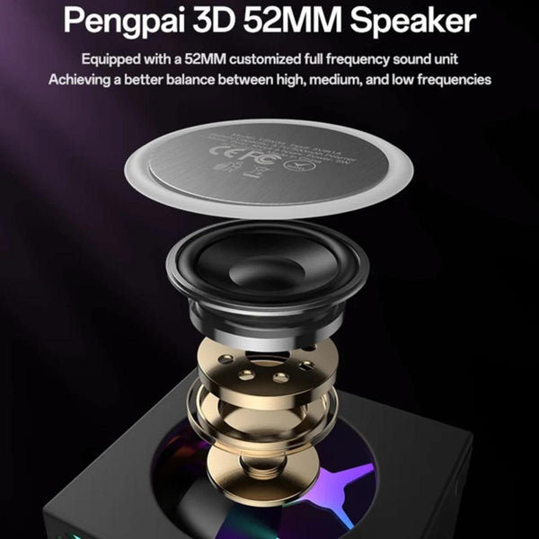 YESIDO YSW34 TWS Bluetooth Portable RGB Speaker