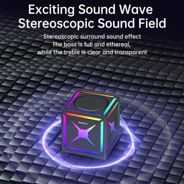YESIDO YSW34 TWS Bluetooth Portable RGB Speaker