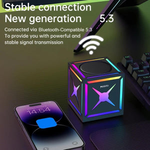 YESIDO YSW34 TWS Bluetooth Portable RGB Speaker