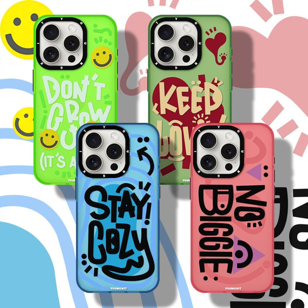 YOUNGKIT iPhone Joyful Heart Case