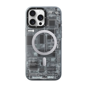 YOUNGKIT iPhone Technology Futuristic Circuit Board Case