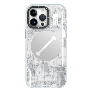 YOUNGKIT iPhone Technology Futuristic Circuit Board Case