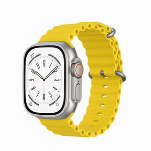 ATB Ocean Double Button Silicone Apple Watch Band