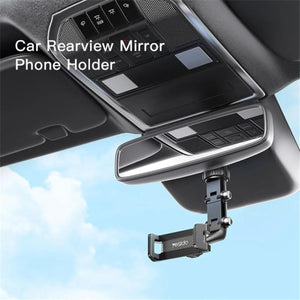 Yesido C192 Clip-On Rearview Mirror Phone Holder