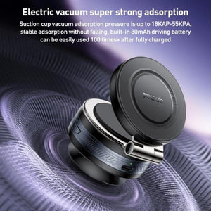 Yesido C225 360 Rotating Electric Vacuum Suction Cup MagSafe Car Mount