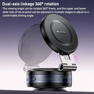 Yesido C225 360 Rotating Electric Vacuum Suction Cup MagSafe Car Mount