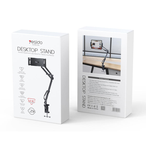 Yesido C296 360 Free Adjustment Multi-directional Folding Shaft Phone Holder