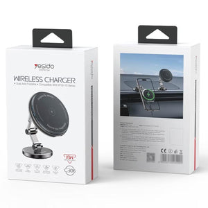 Yesido C306 Magnetic Wireless Charger & Phone Holder 15W Fast Charging