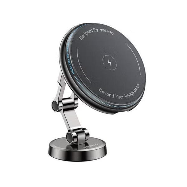 Yesido C306 Magnetic Wireless Charger & Phone Holder 15W Fast Charging